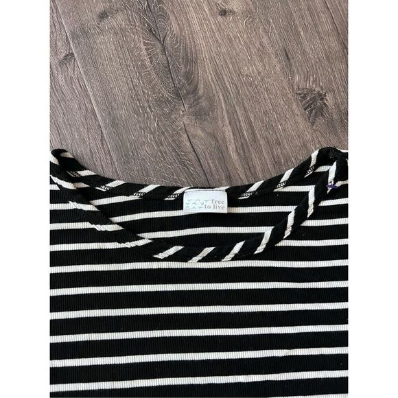 Free to Live Dolman Sleeve Top Dressy Business Casual Tops for Women Short Slee - Picture 4 of 4